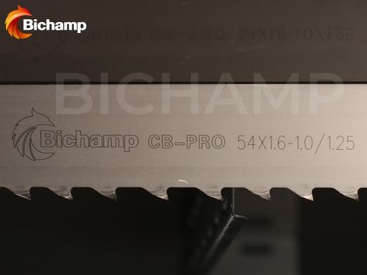 Carbide Vertical Band Saw Blades Hardened Multi Chip Tooth Set