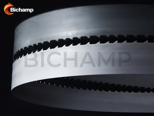 Large Metal Cutting Bandsaw Blades Multi Chip Carbide Bandsaw Blade